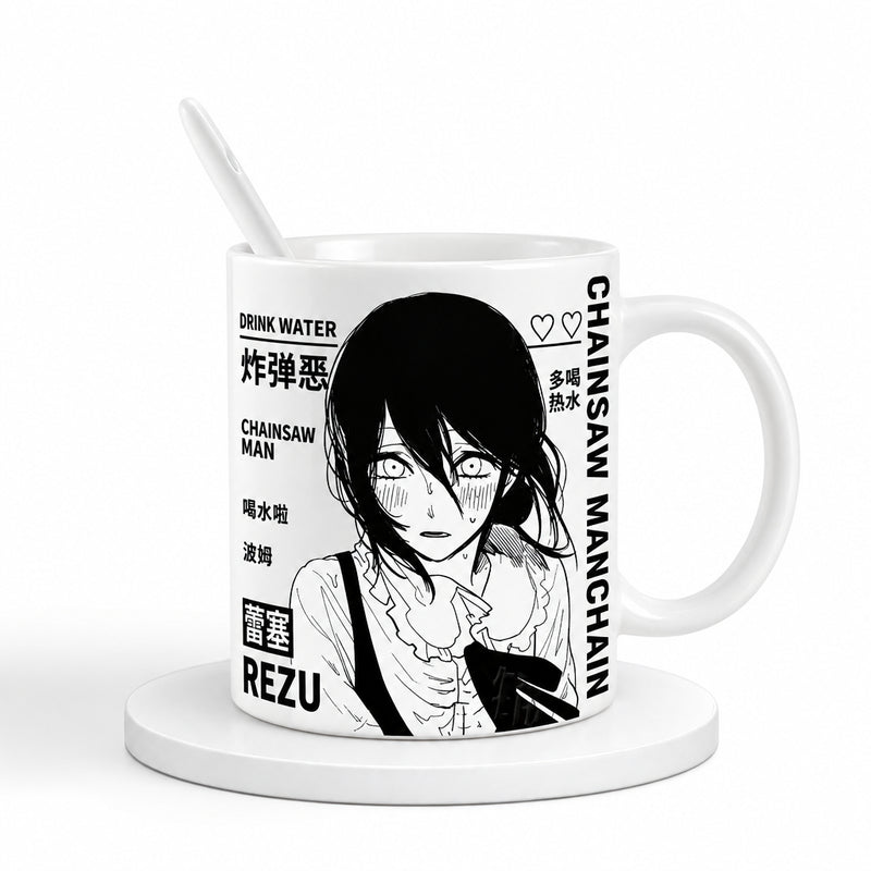 Chainsaw Man Reze Ceramic Mug — 21 Designs
