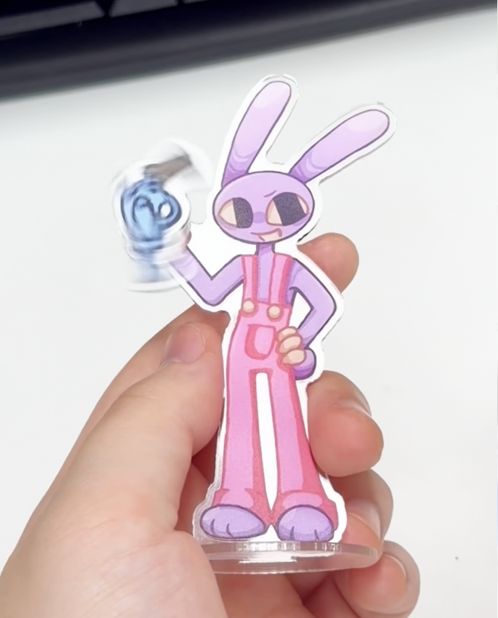 TADC Jax Rabbit Spinning Acrylic Standee