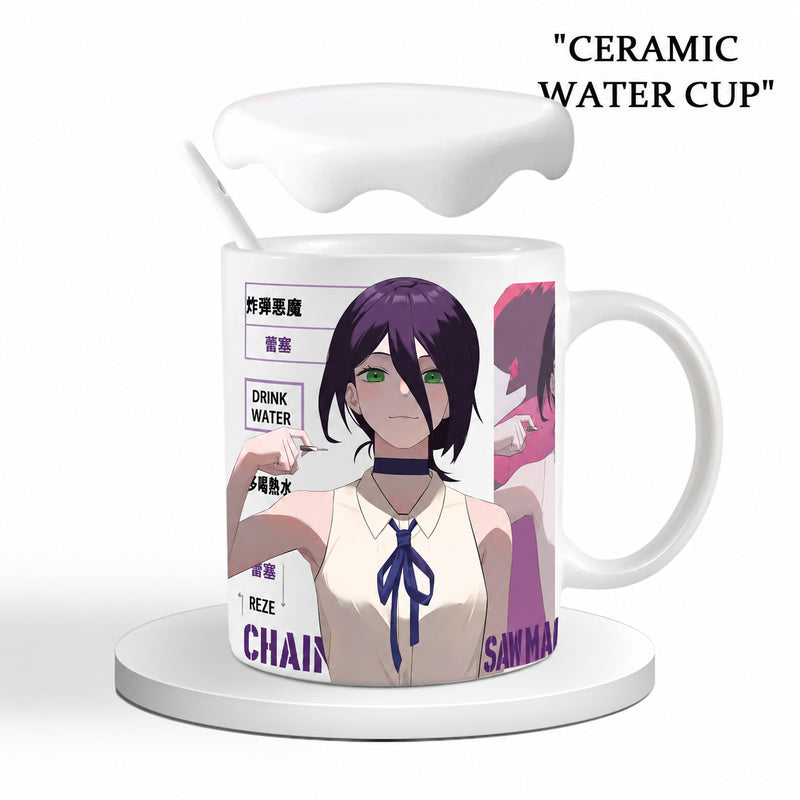 Chainsaw Man Reze Ceramic Mug — 21 Designs
