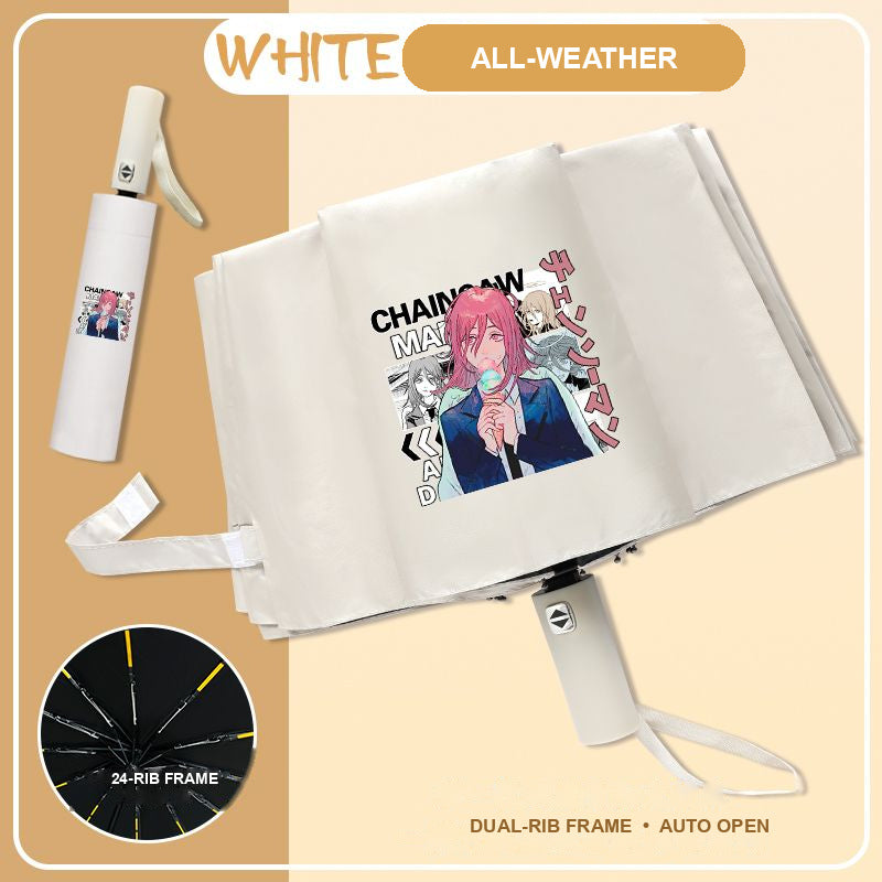 Chainsaw Man Automatic Umbrella — 16 Designs — product view 21