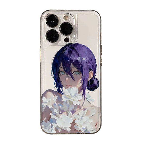Chainsaw Man Reze Illustrated Phone Case