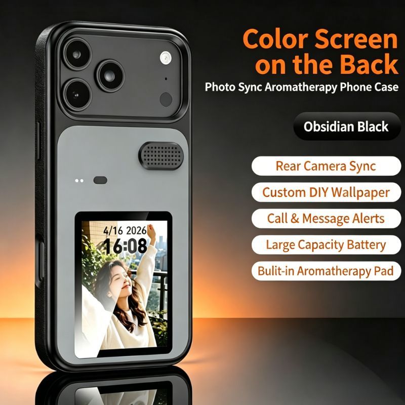 Rear-Screen Aromatherapy Phone Case for iPhone
