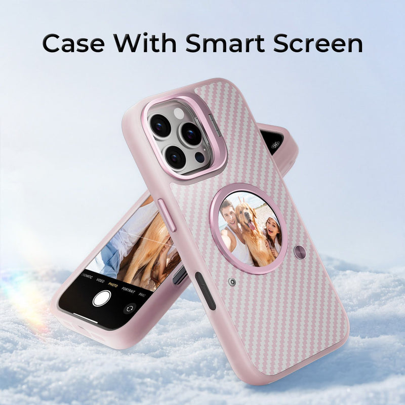Round Smart-Screen Phone Case for iPhone