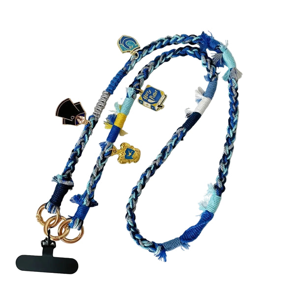 Harry Potter Hogwarts House Braided Neck Phone Lanyards