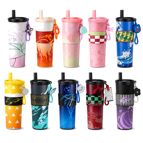Demon Slayer Tumbler — 710 ml Insulated Cold Cup, 11 Characters — product image 1