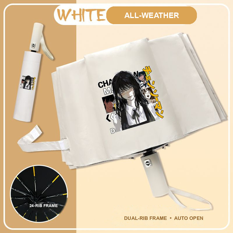 Chainsaw Man Automatic Umbrella — 16 Designs — product view 41