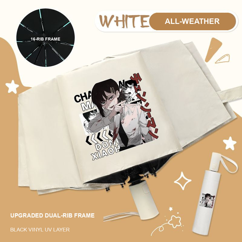 Chainsaw Man Automatic Umbrella — 16 Designs — product view 35