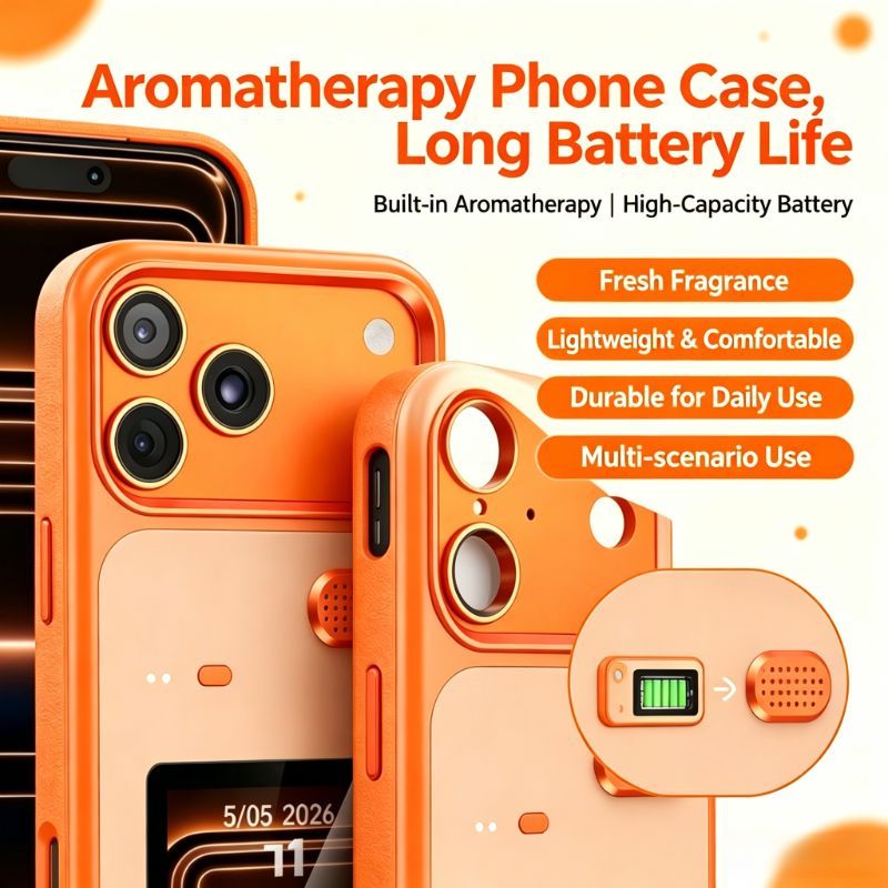 Rear-Screen Aromatherapy Phone Case for iPhone