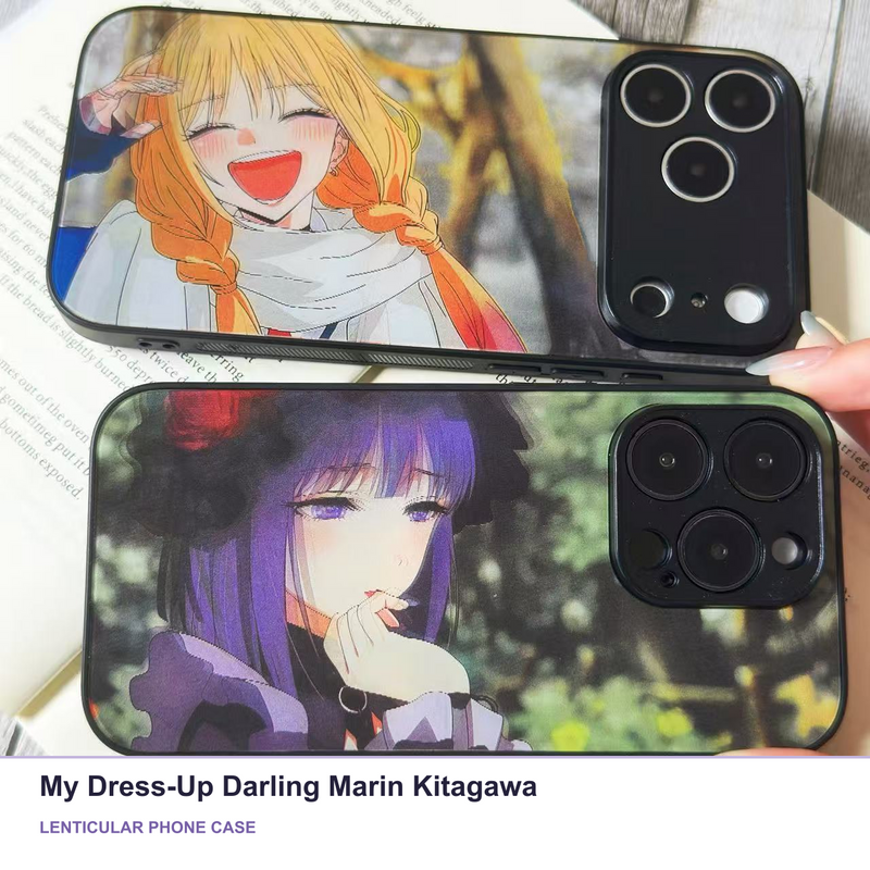 My Dress-Up Darling Marin Kitagawa Lenticular Phone Case — footer
