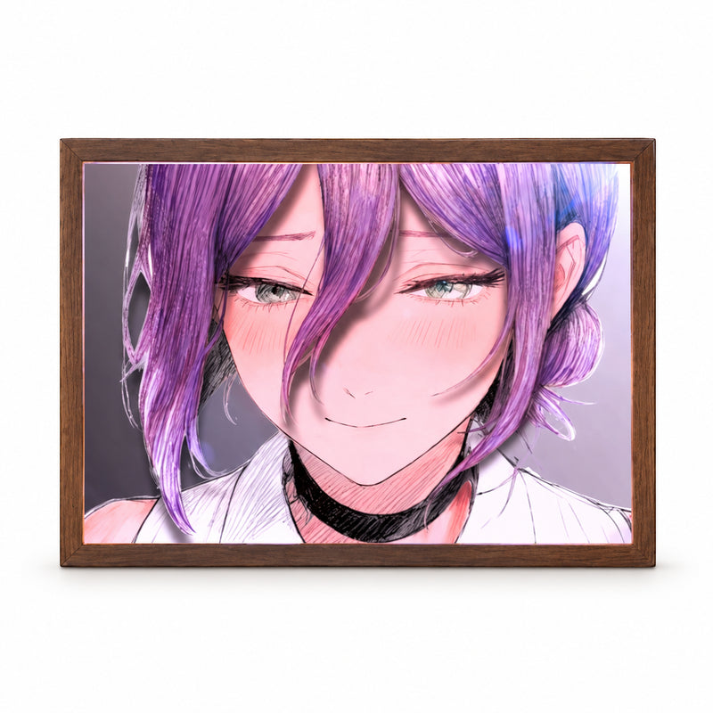 Chainsaw Man Reze Light-Up Mirror Art Frame — 19 Designs — product view 1