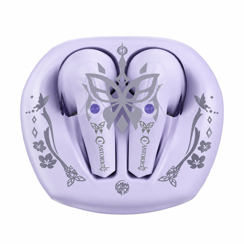 Castorice wireless earbuds with character accessory set