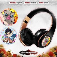 Demon Slayer Voice Headphones — Over-Ear Bluetooth with microSD Playback — product image 2
