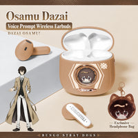 Osamu Dazai Wireless Earbuds — Bungo Stray Dogs Bluetooth 5.4 with ANC — product image 2