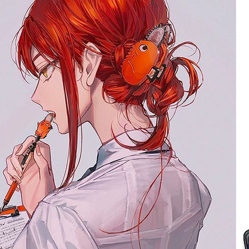Chainsaw Man Pochita Hair Claw Clip — product view 2