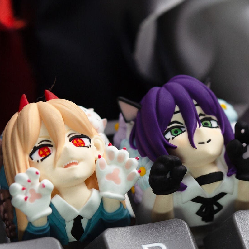 Chainsaw Man Character Artisan Keycap — 4 Designs — product view 2