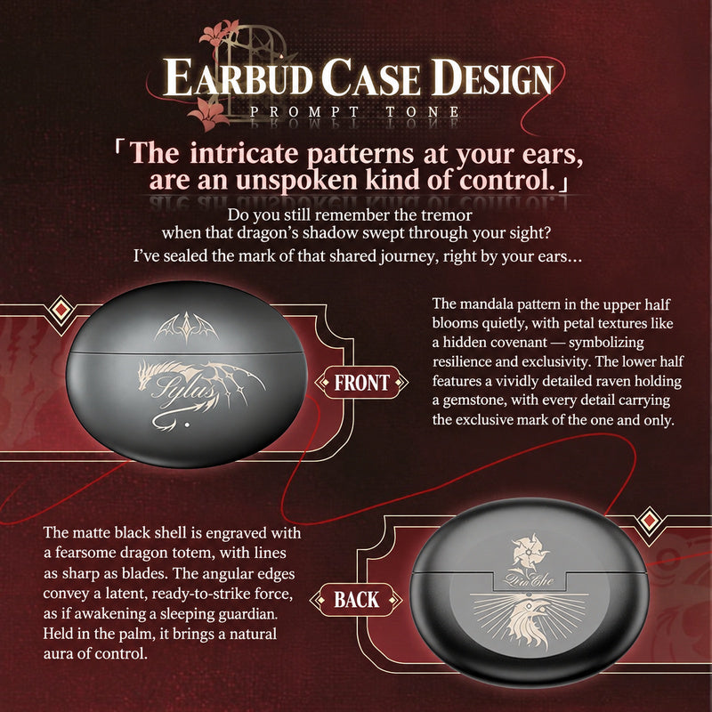 Love and Deepspace Clip-On Earbuds — Open-Ear Bluetooth with Character Voice Prompts — product image 3