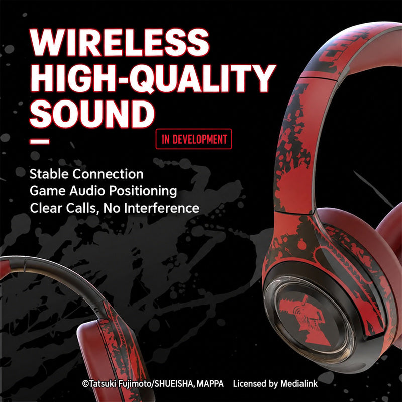 Chainsaw Man Over-Ear Headphones — Wireless Bluetooth Headset — product image 3