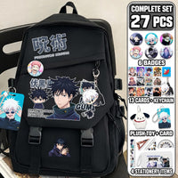 Jujutsu Kaisen Backpack — Large-Capacity School Bag with Accessory Set — product image 3