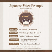 Osamu Dazai Wireless Earbuds — Bungo Stray Dogs Bluetooth 5.4 with ANC — product image 3