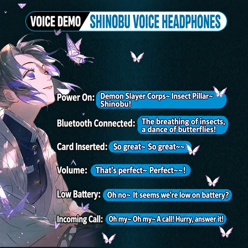 Shinobu Voice Headphones — Over-Ear Bluetooth with Japanese Prompts — product image 3
