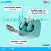 Hatsune Miku Retro TV Earbuds — Wireless Bluetooth in a Mini TV Case — product image 3