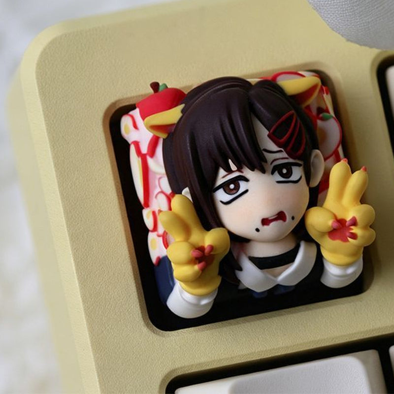 Chainsaw Man Character Artisan Keycap — 4 Designs — product view 3
