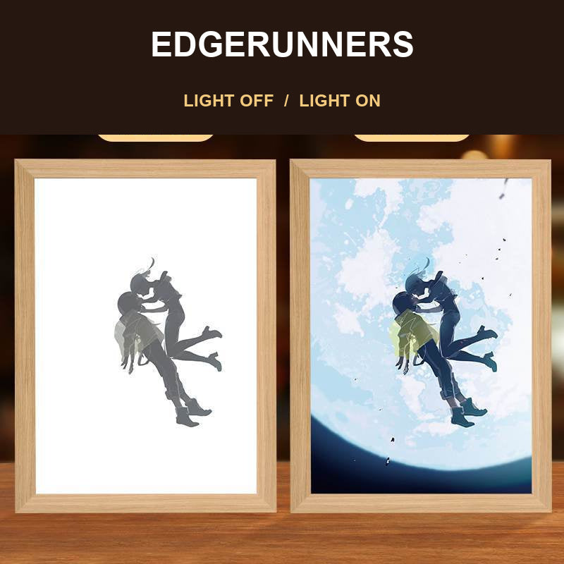 Cyberpunk Light-Up Art Frame — 11 Designs — product view 3
