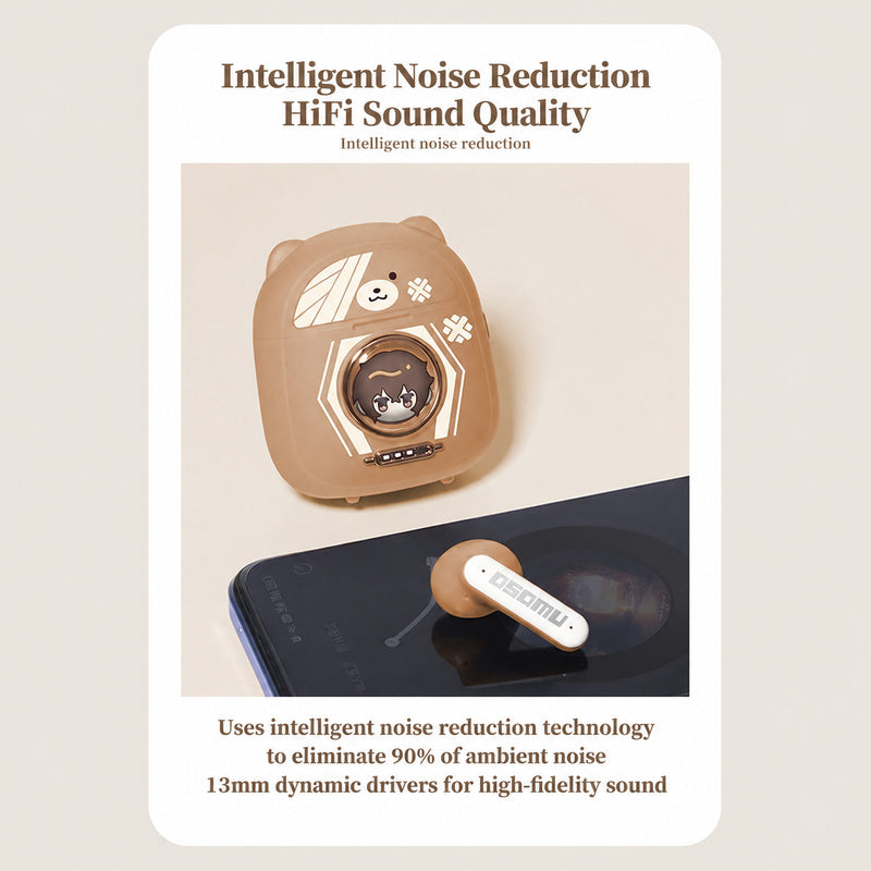 Osamu Dazai Wireless Earbuds — Bungo Stray Dogs Bluetooth 5.4 with ANC — product image 4