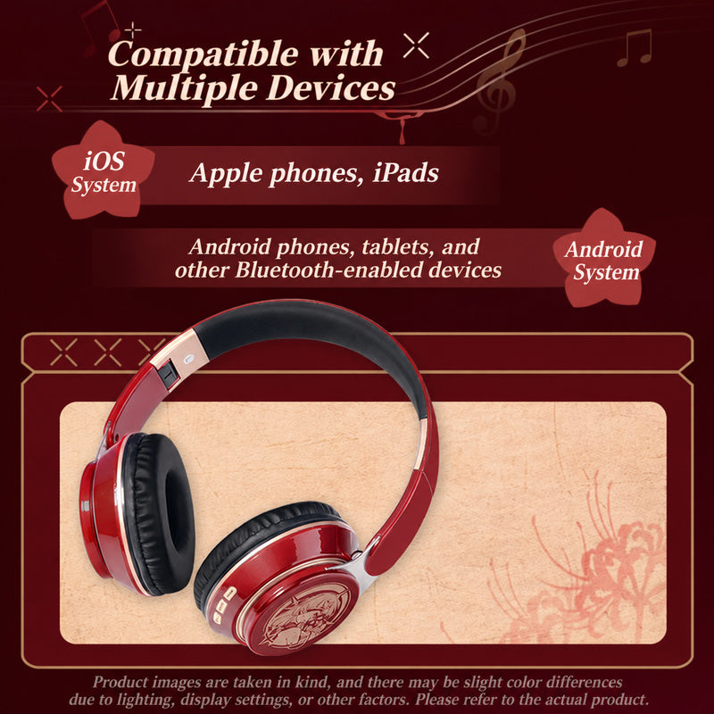 Wuthering Waves Voice Headphones — Over-Ear Bluetooth with Character Badge — product image 4