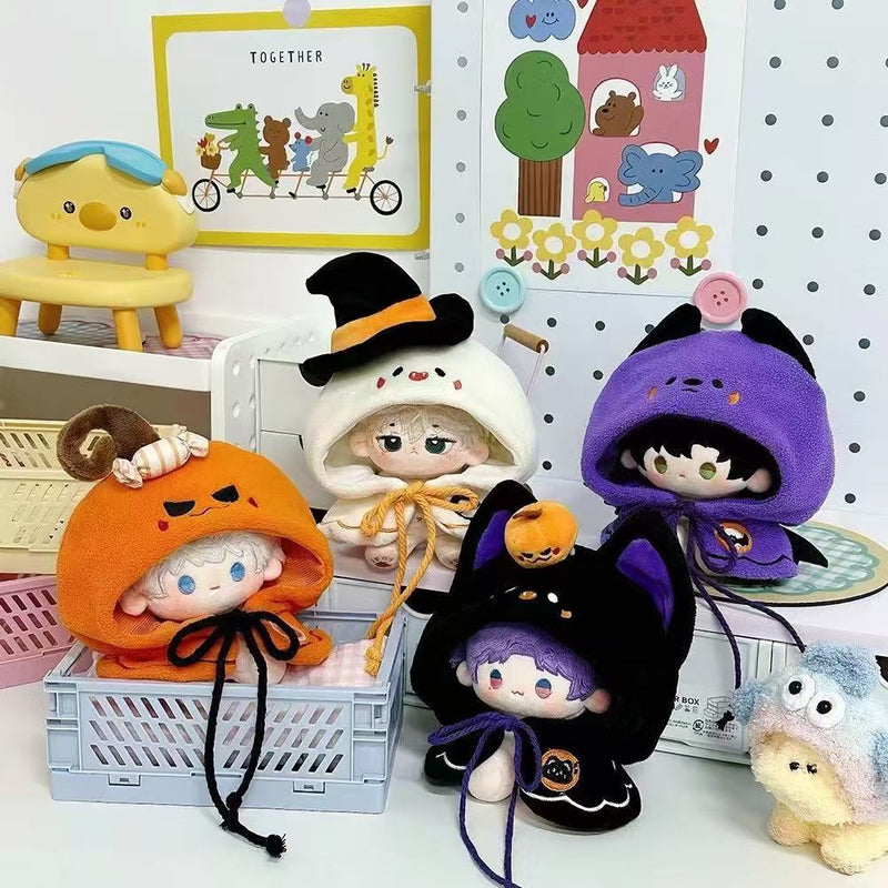 Halloween doll outfit collection; dolls and props not included