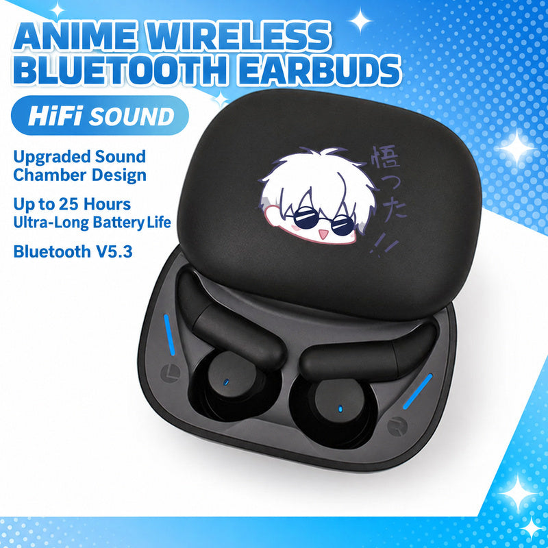 Satoru Gojo Wireless Earbuds — Jujutsu Kaisen In-Ear Bluetooth Earphones — product image 5