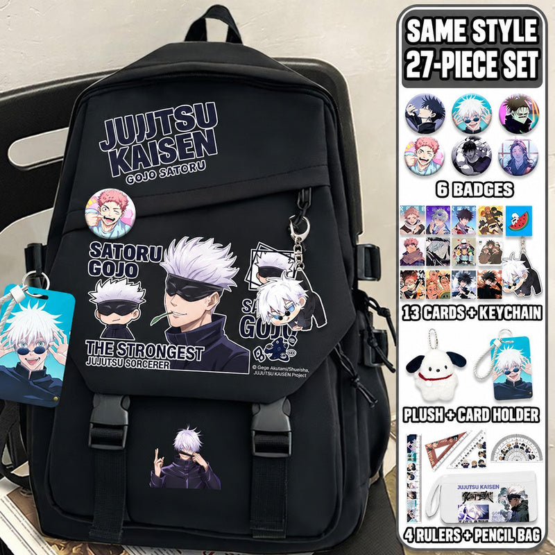 Jujutsu Kaisen Backpack — Large-Capacity School Bag with Accessory Set — product image 5