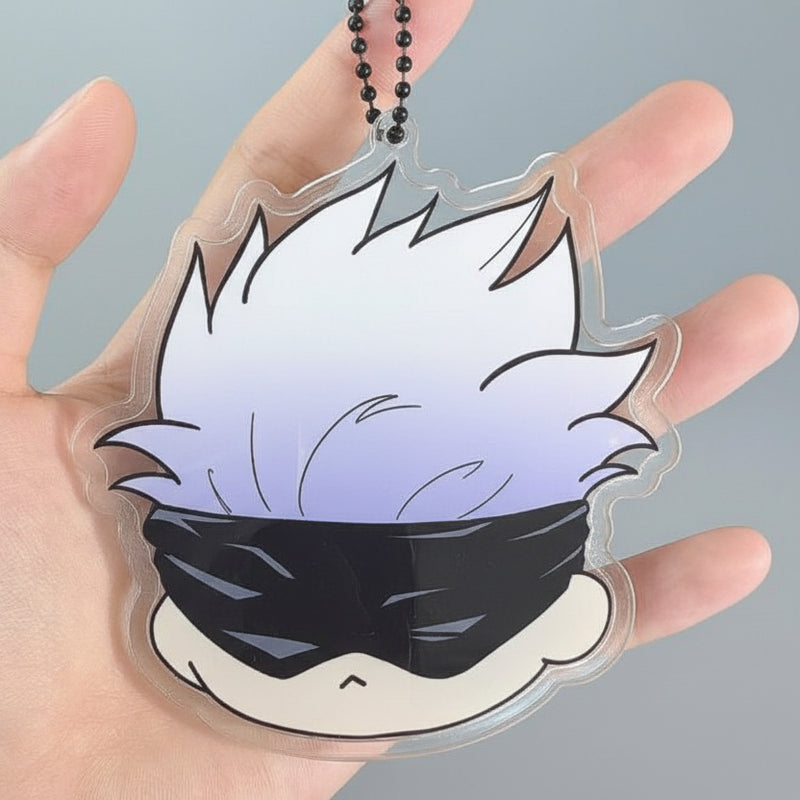 Satoru Gojo Bobble Keychain