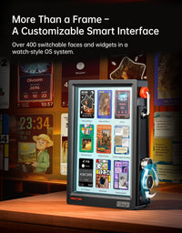 Times Frame - Floating Smart Photo & Video Desk Display (10.1", 64GB, Wi-Fi 6)