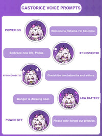 Castorice custom English voice prompt guide