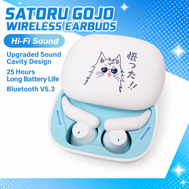 Satoru Gojo Wireless Earbuds — Jujutsu Kaisen In-Ear Bluetooth Earphones — product image 6