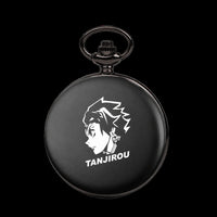 Demon Slayer Pocket Watch — Engraved Quartz Watch on Chain or Necklace — product image 6