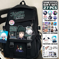 Jujutsu Kaisen Backpack — Large-Capacity School Bag with Accessory Set — product image 6