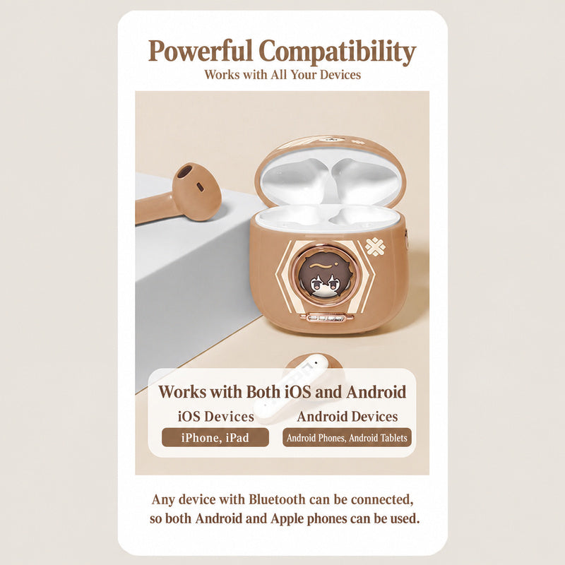 Osamu Dazai Wireless Earbuds — Bungo Stray Dogs Bluetooth 5.4 with ANC — product image 6