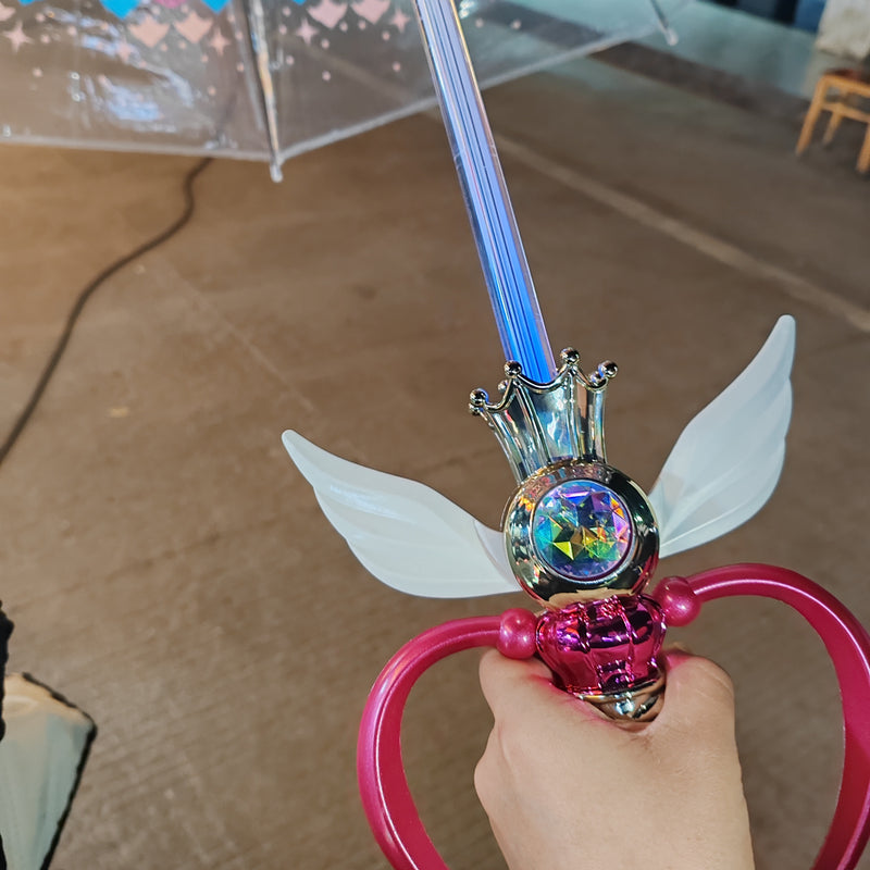 Sailor Moon Light-Up Magic Wand Umbrella