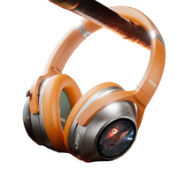 Dual-Screen ANC Headphones — Custom Display Wireless Over-Ear with 155H Battery