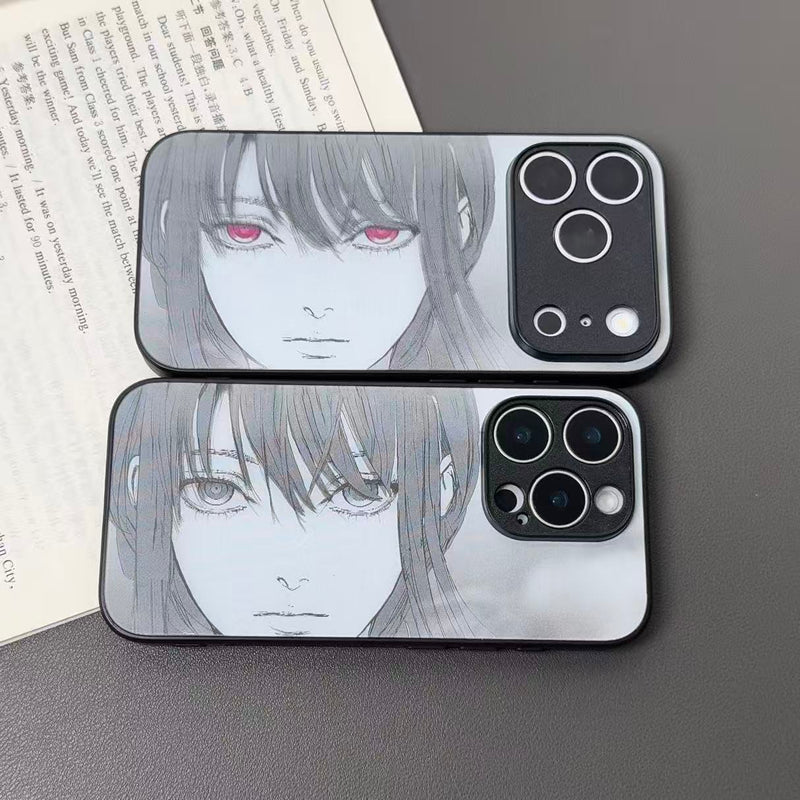 Chainsaw Man Makima Red-Eyes Lenticular Phone Case