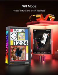 Times Frame - Floating Smart Photo & Video Desk Display (10.1", 64GB, Wi-Fi 6)
