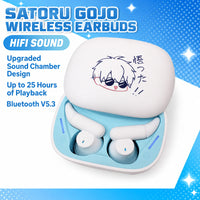 Satoru Gojo Wireless Earbuds — Jujutsu Kaisen In-Ear Bluetooth Earphones — product image 7