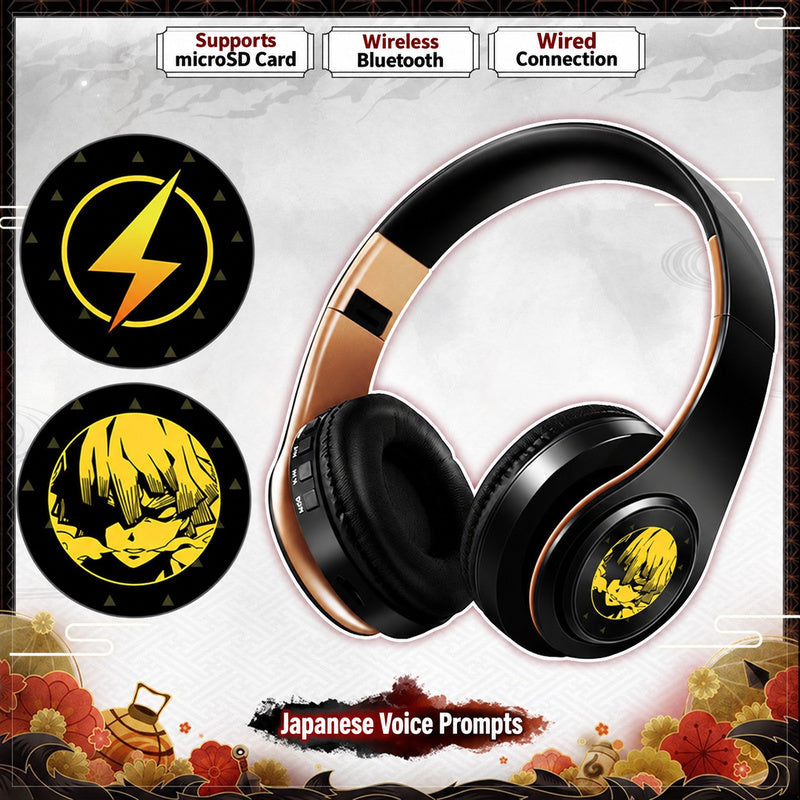 Demon Slayer Voice Headphones — Over-Ear Bluetooth with microSD Playback — product image 7
