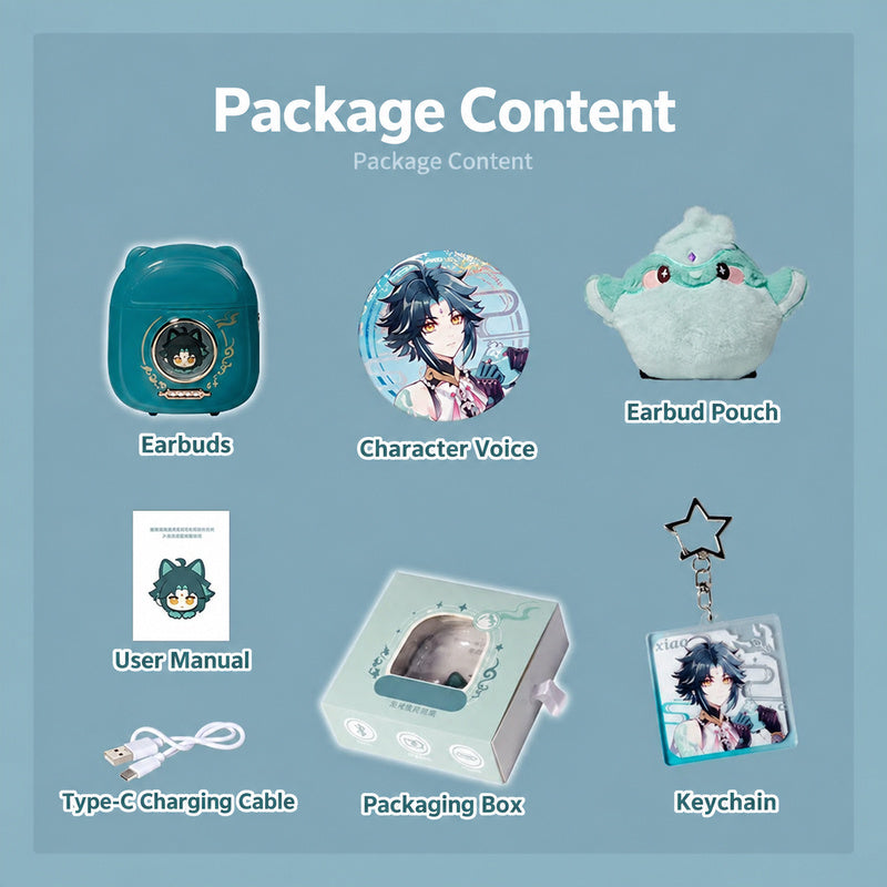 Genshin Voice Earbud Sets — In-Ear Bluetooth with Character Prompts — product image 7