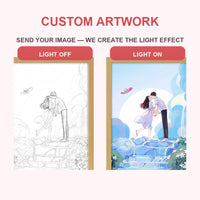 Cyberpunk Light-Up Art Frame — 11 Designs — product view 7
