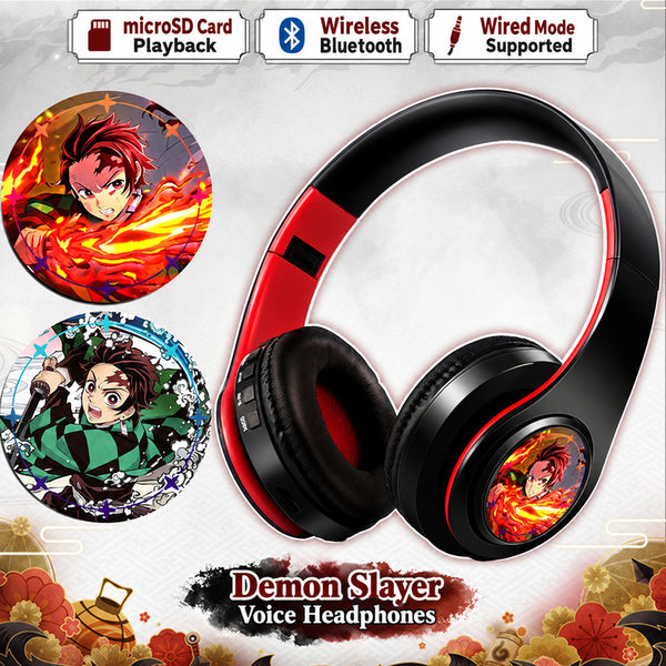 Demon Slayer Voice Headphones — Over-Ear Bluetooth with microSD Playback — product image 8