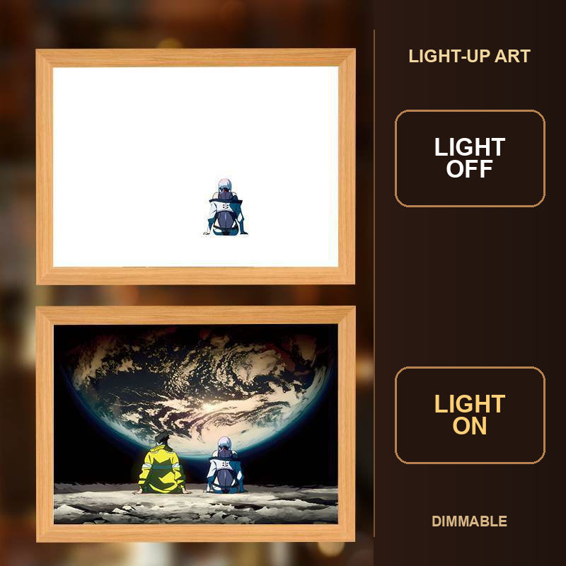 Cyberpunk Light-Up Art Frame — 11 Designs — product view 8