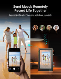 Times Frame - Floating Smart Photo & Video Desk Display (10.1", 64GB, Wi-Fi 6)